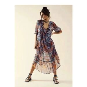NWOT Free People Camella Maxi dress